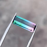 Tri Color Tourmaline Ring Stone, Natural Tourmaline Gemstone For Jewelry
